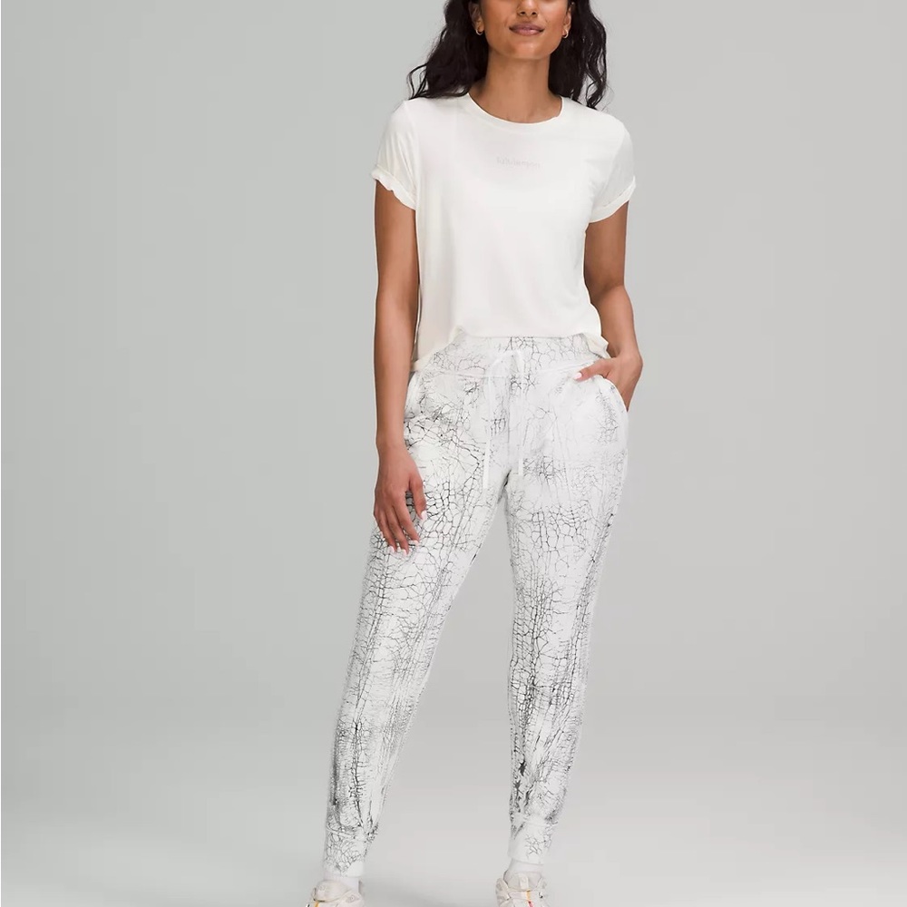 ***SOLD****. Lululemon warm down jogger  thread dye